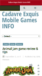 Mobile Screenshot of cadavre-exquis.net